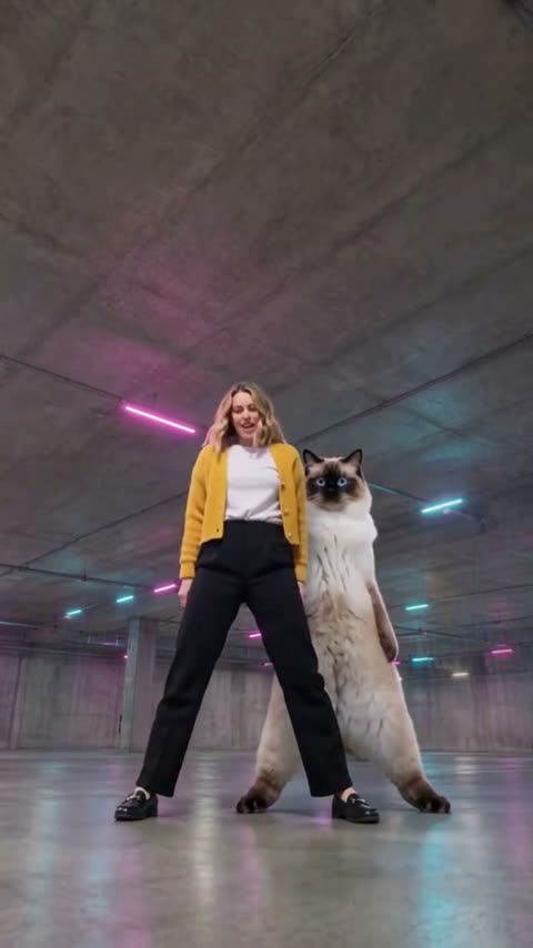 Baile Viral TikTok (Neon Glow)